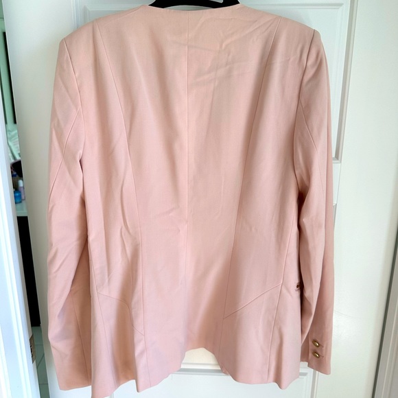 Soft Pink Blazer with Gold Embellishments - Picture 12 of 12
